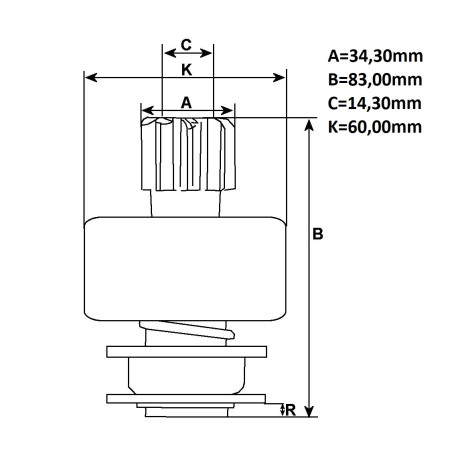 ΓΡΑΝΑΖΙ ΜΙΖΑΣ AZJ3113 ISKRA BY CARGO