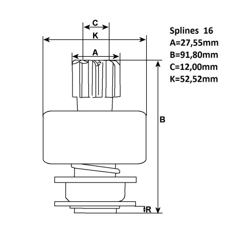 ΓΡΑΝΑΖΙ ΜΙΖΑΣ 0001223006 BOSCH CARGO