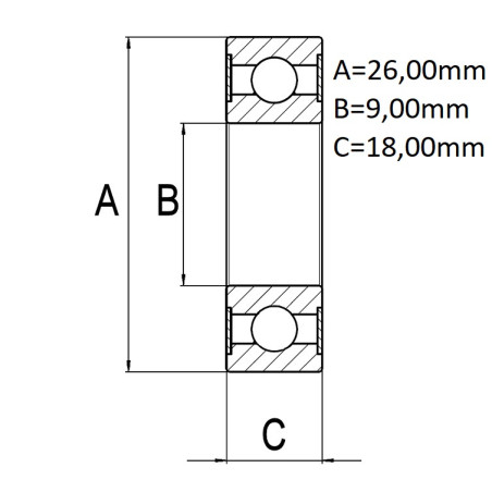 ΡΟΥΛΕΜΑΝ ΣΕΙΡΑΣ 629 NSK BY AS