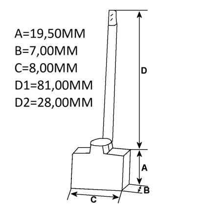 ΚΑΡΒΟΥΝΑ ΜΙΖΑΣ 12V DENSO/MARELLI BY AS