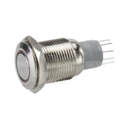 ΔΙΑΚΟΠΤΗΣ ΜΠΟΥΤΟΝ ON-OFF LED RED ΣΤΕΓΑΝΟΣ