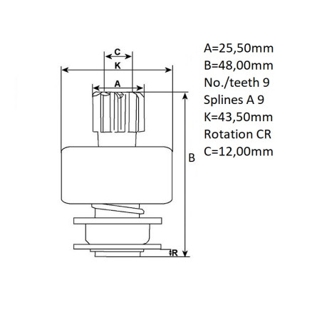 ΓΡΑΝΑΖΙ ΜΙΖΑΣ LUCAS 26602 CARGO