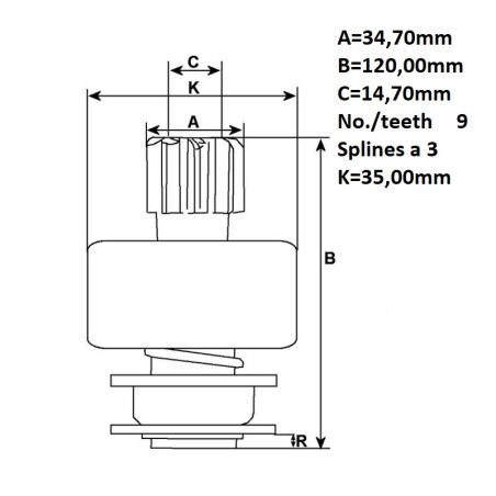 ΓΡΑΝΑΖΙ ΜΙΖΑΣ ΣΙΔΕΡΕΝΙΟ 4/12-4/24 BY CARGO