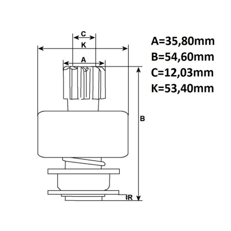 ΓΡΑΝΑΖΙ ΜΙΖΑΣ BOSCH CARGO  10.C333179