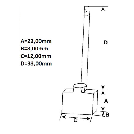 ΚΑΡΒΟΥΝΑ ΜΙΖΑΣ 12V SKODA CARGO