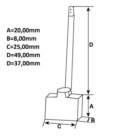 ΚΑΡΒΟΥΝΑ ΜΙΖΑΣ  24V  DELCO-NIKKO 28MT BY CARGO
